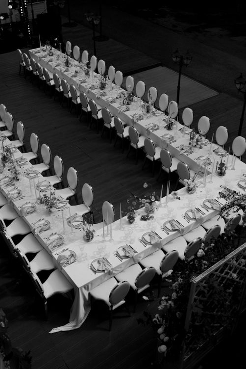 wedding table settings